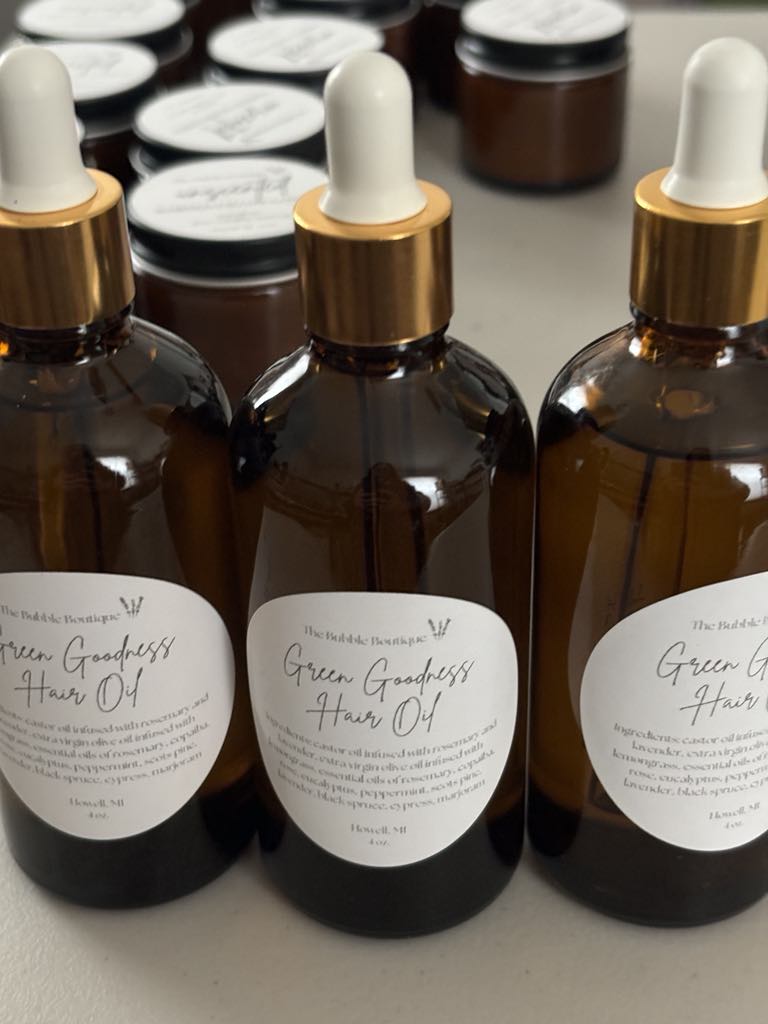 Green Goodness Hair Oil