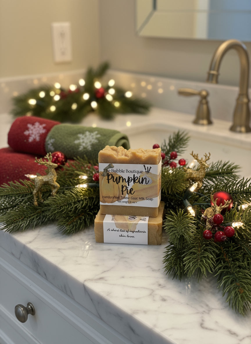 Pumpkin Pie Tallow Goat Milk Bar Soap