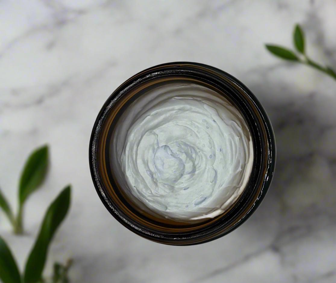 Blue Tansy + Frankincense Whipped Tallow Face Cream
