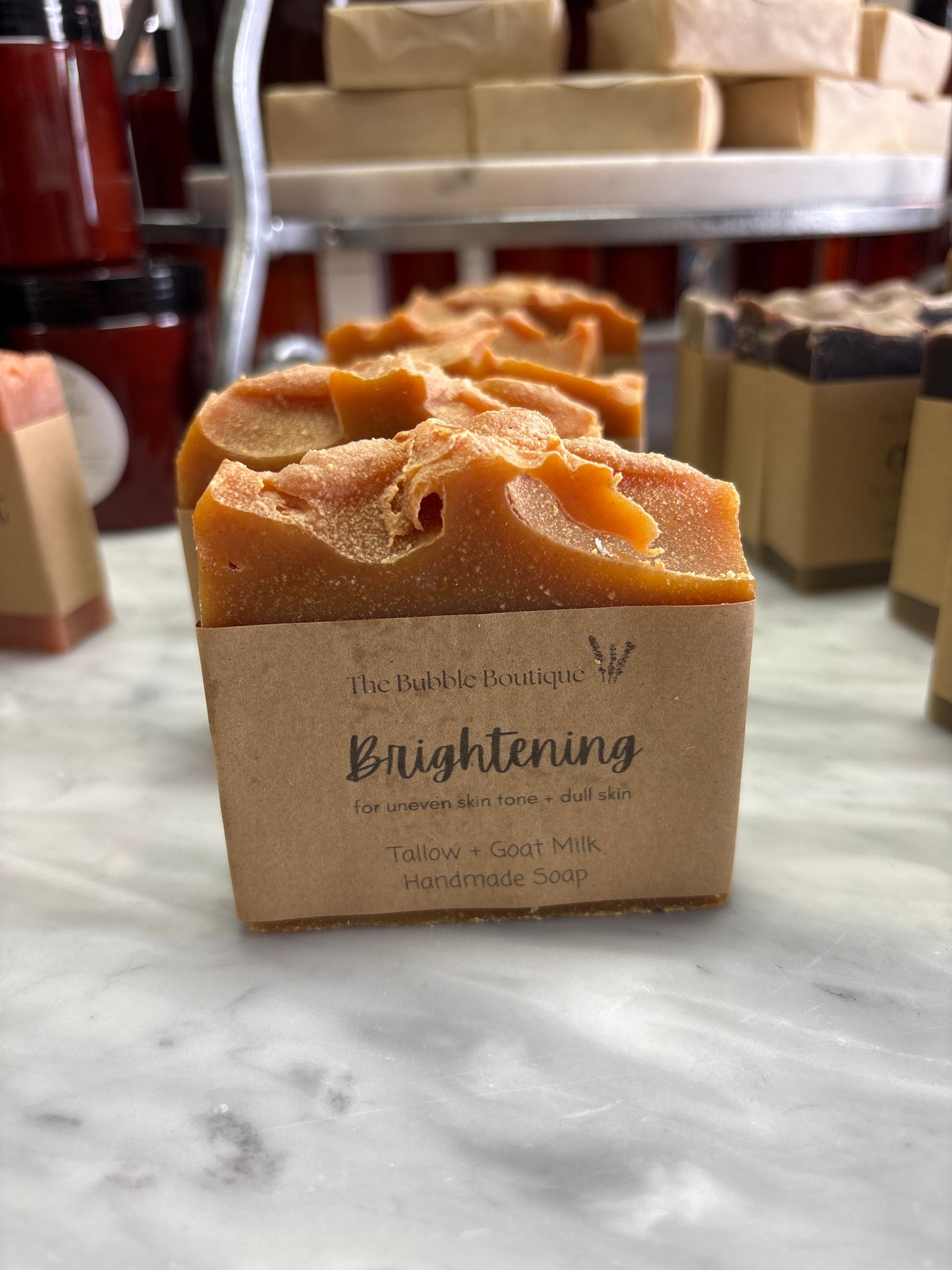 Brightening Tallow Goat Milk Soap