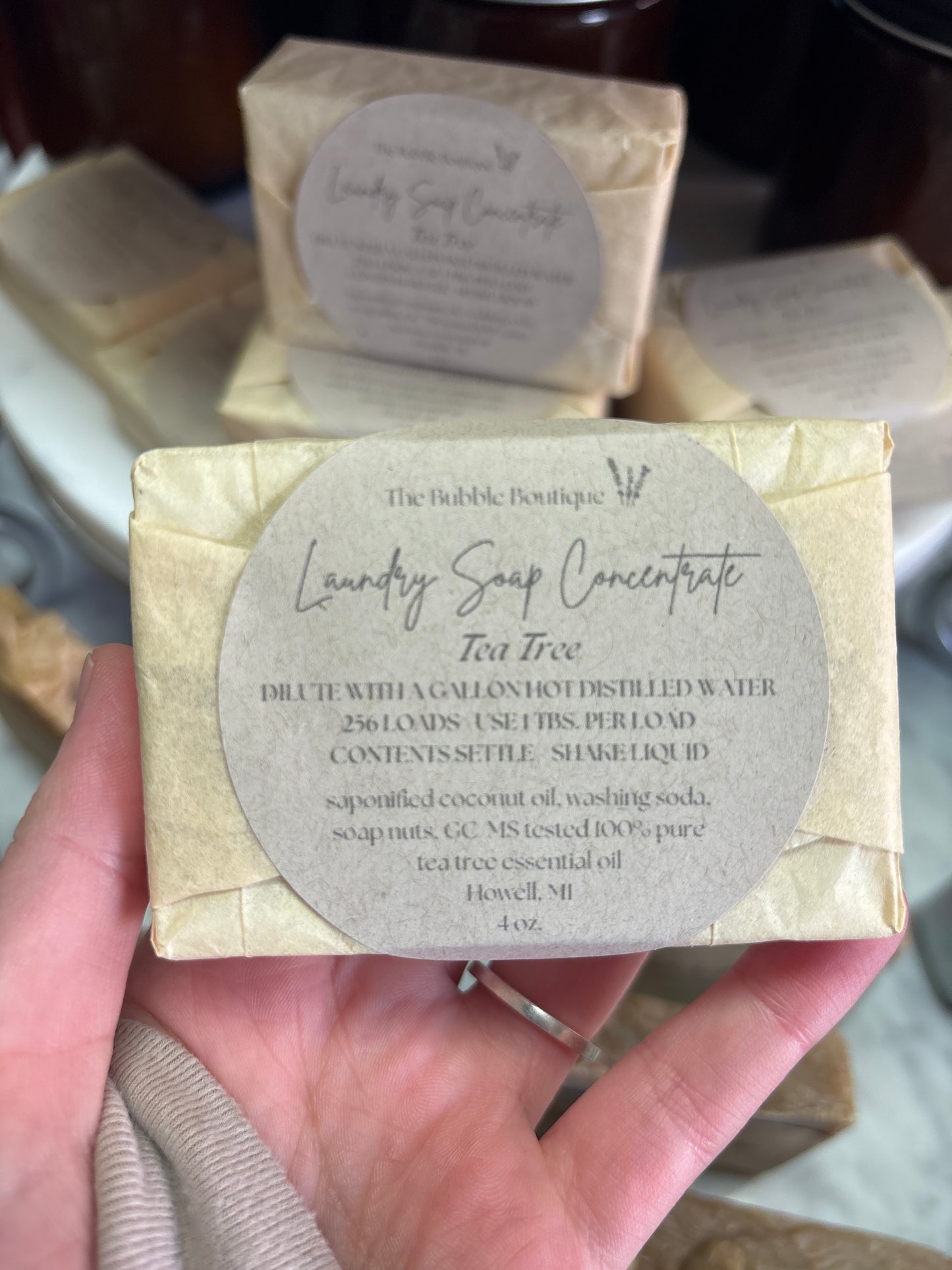 Zero Waste Laundry Concentrate Bar