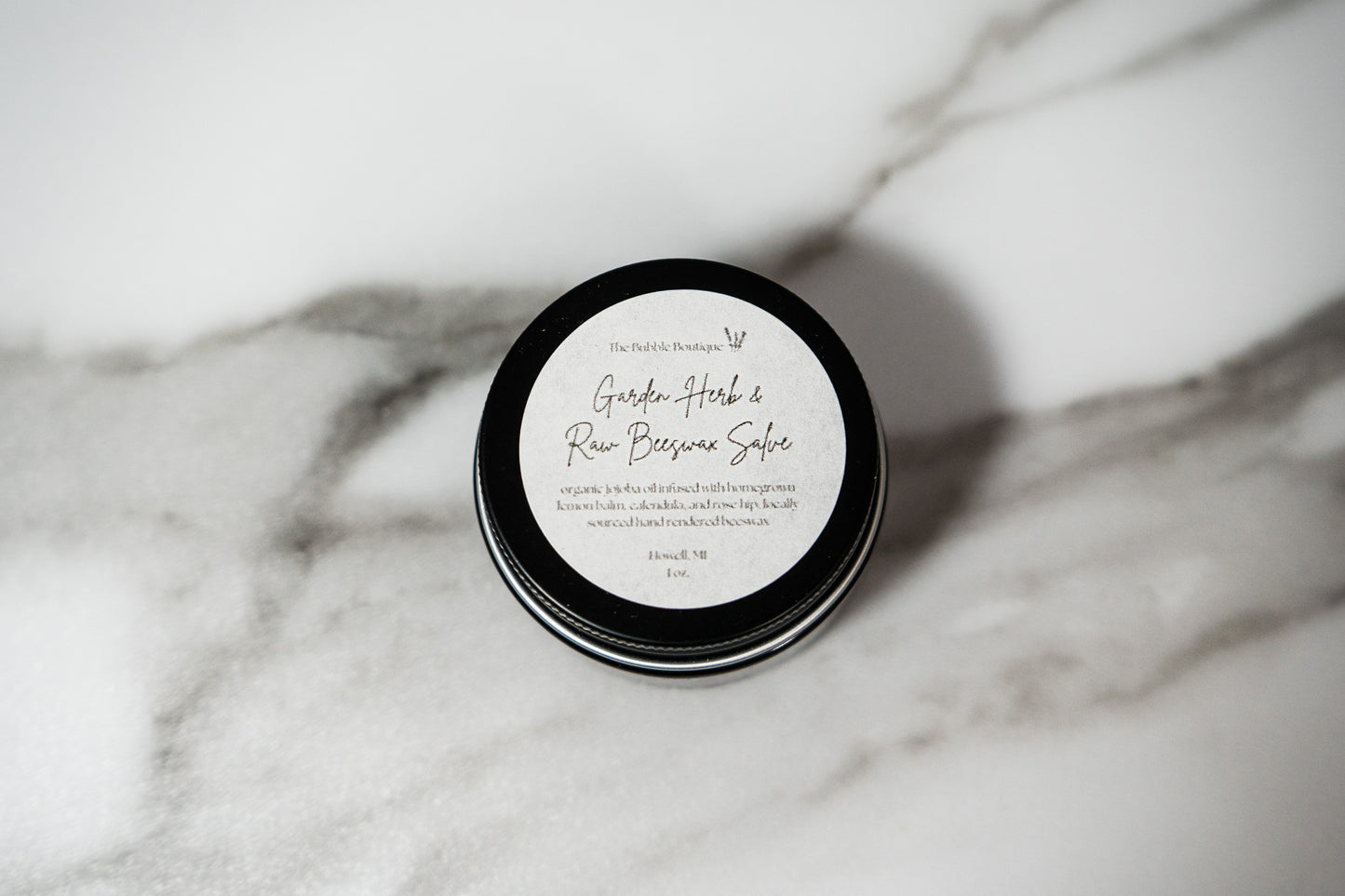 Garden Herb + Raw Beeswax Salve