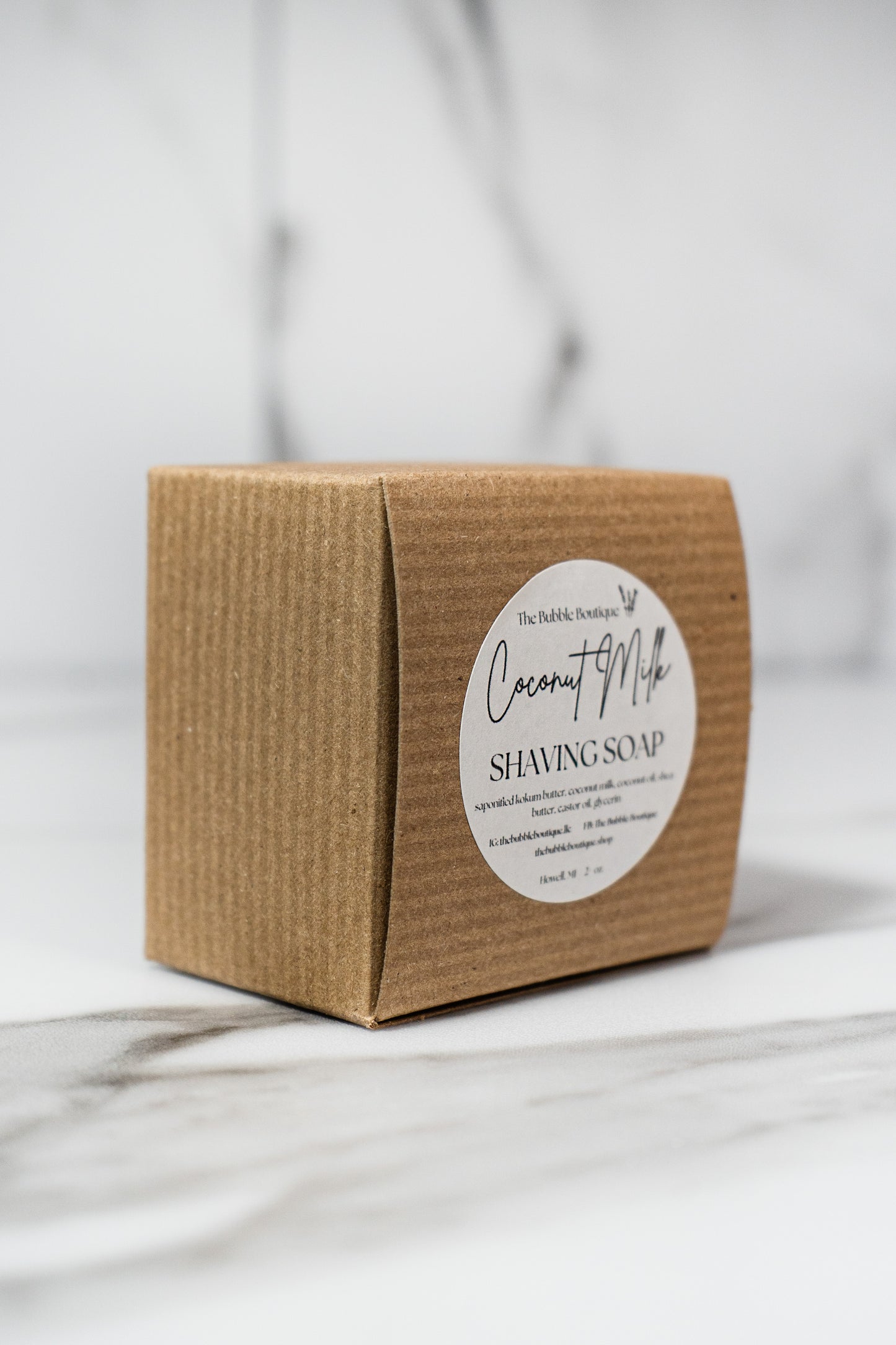 Coconut Milk Shaving Soap