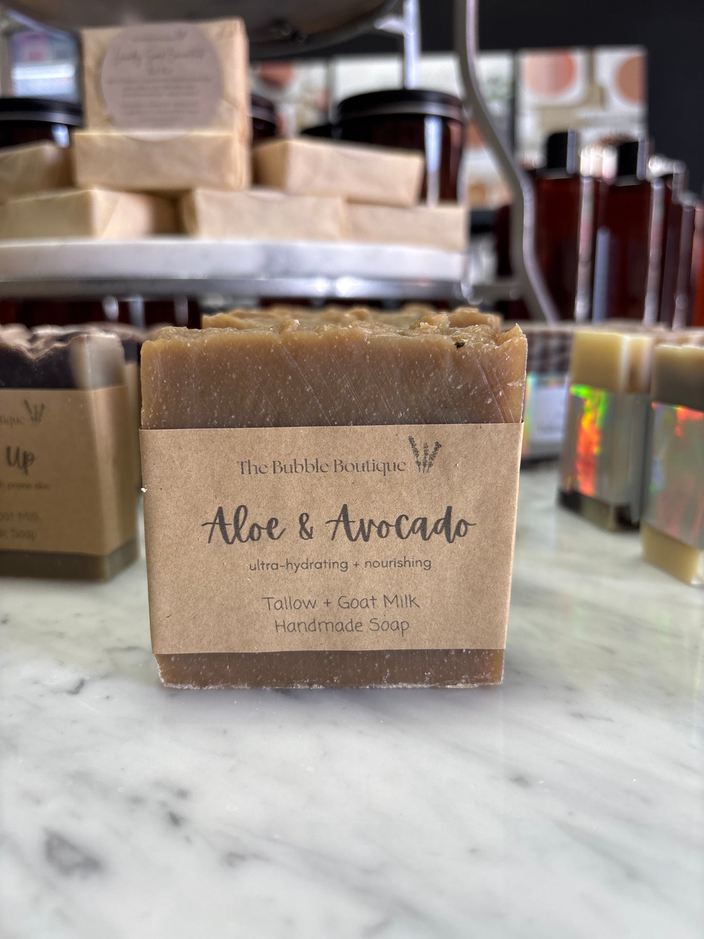 Aloe + Avocado Tallow Goat Milk Soap