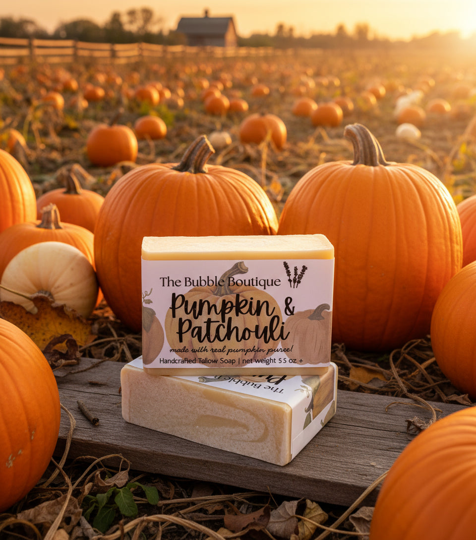 Pumpkin + Patchouli Tallow Bar Soap
