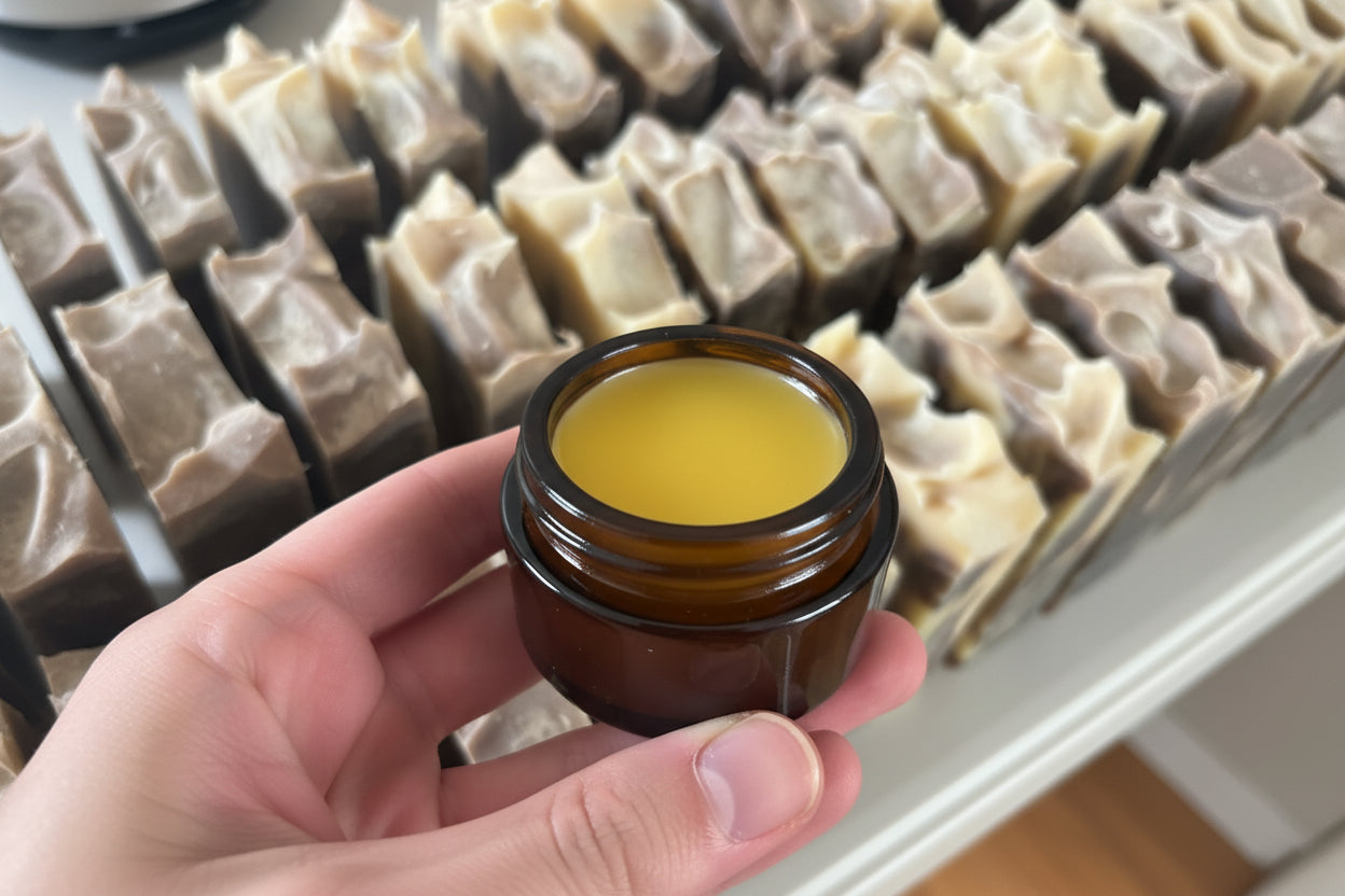 Garden Herb + Raw Beeswax Salve