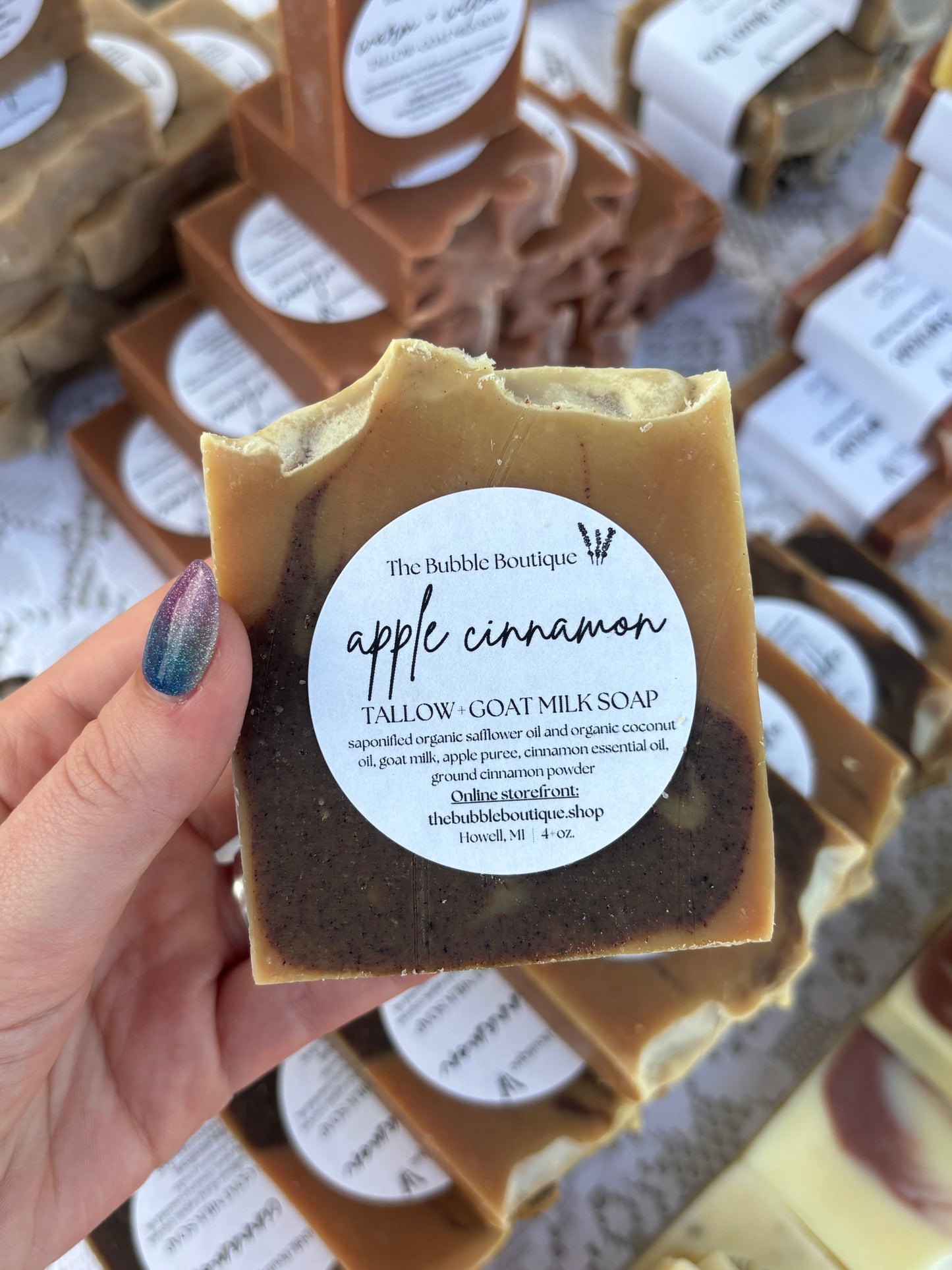 Apple Cinnamon Goat Milk Soap