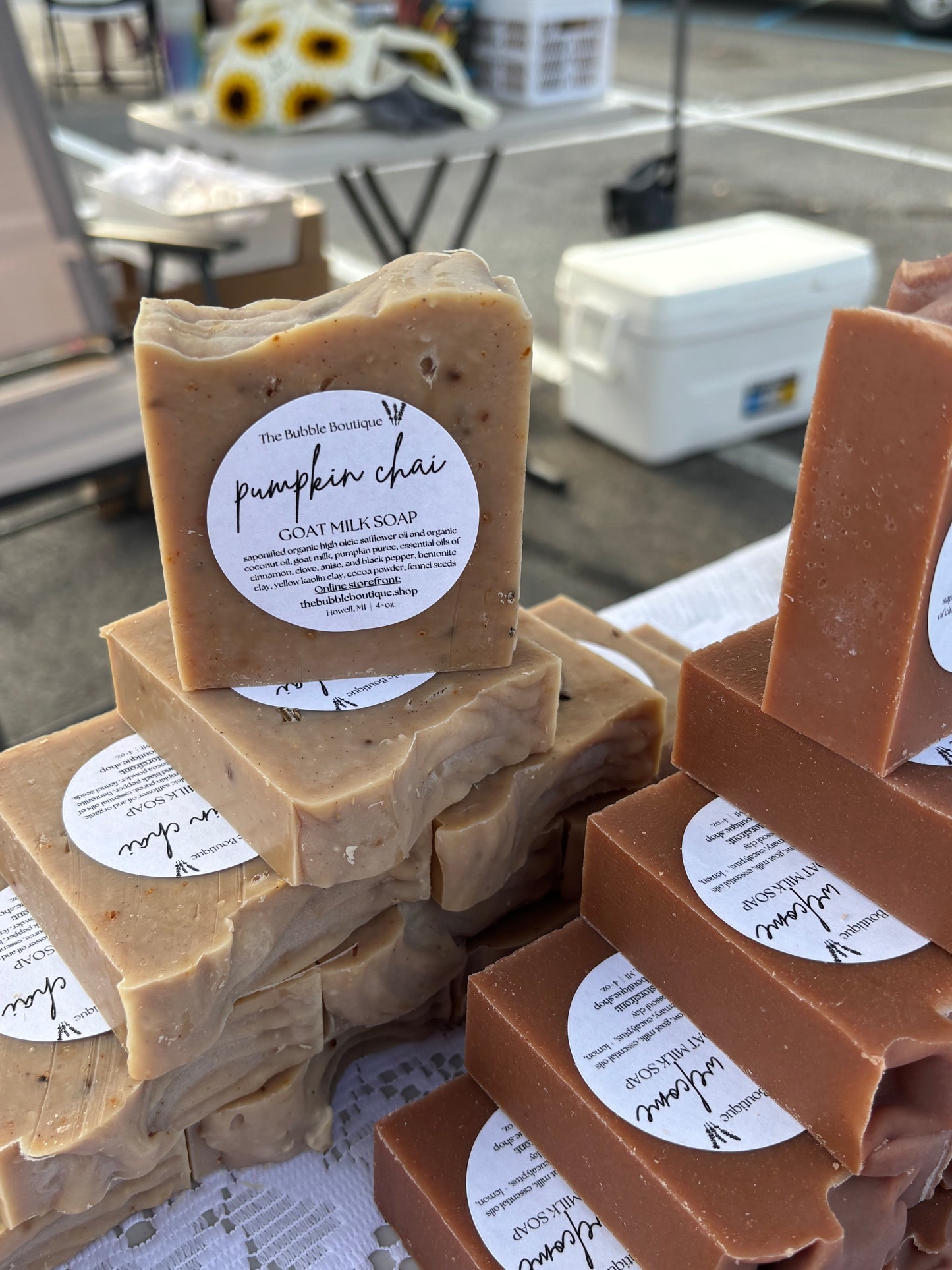 Pumpkin 🎃 Chai Goat Milk Soap