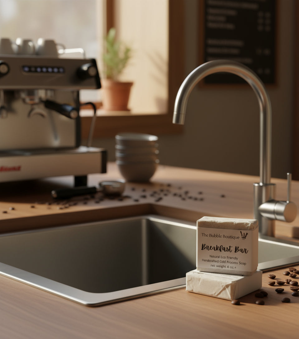 Breakfast Goat Milk Scrub Soap