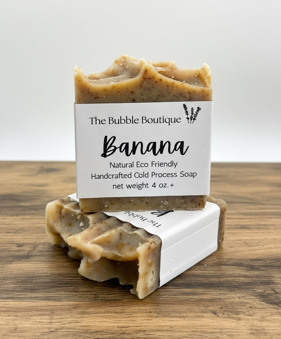 Banana 🍌 Tallow Goat Milk Soap