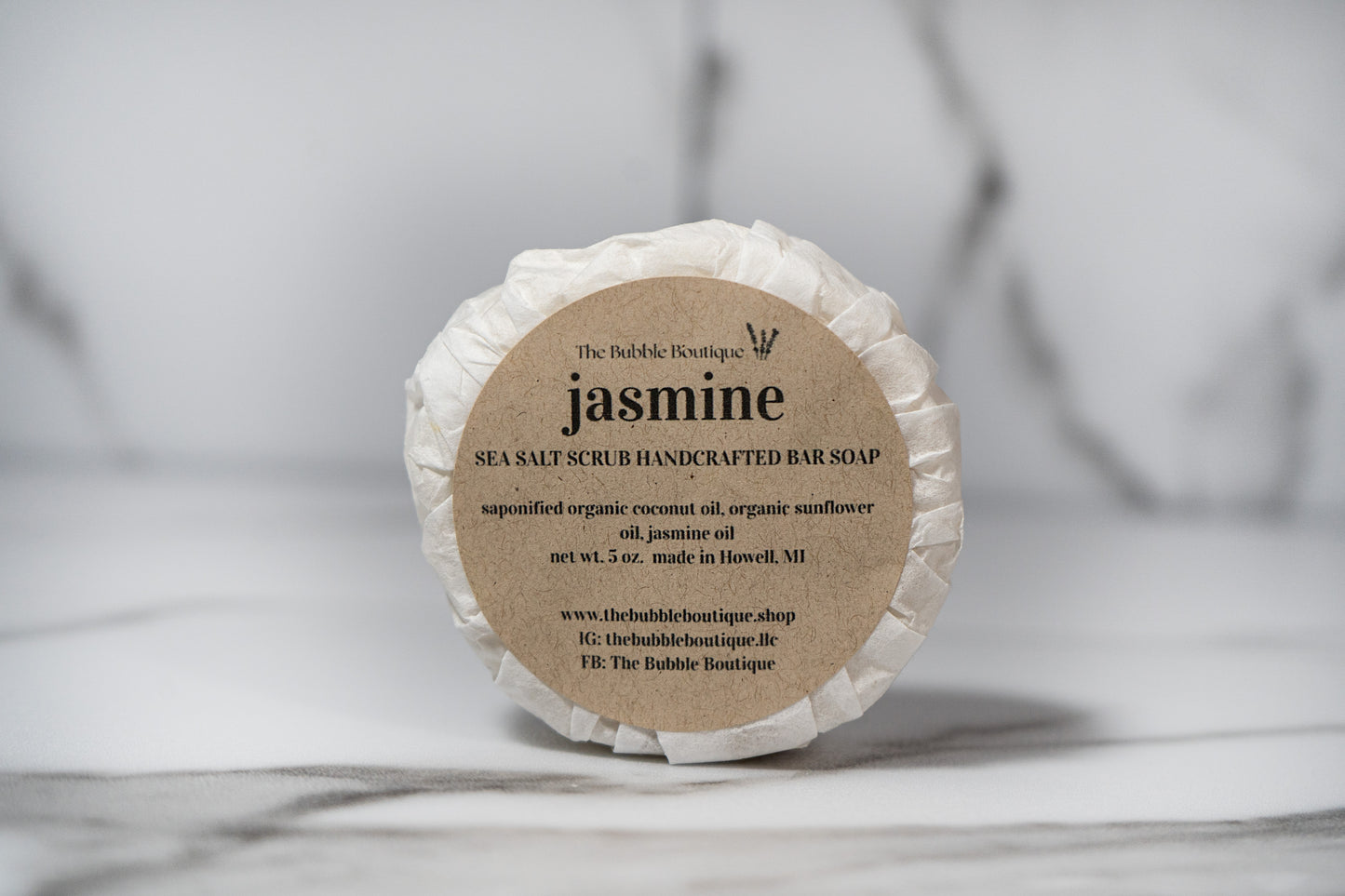 Sea Salt Scrub Bar Soap