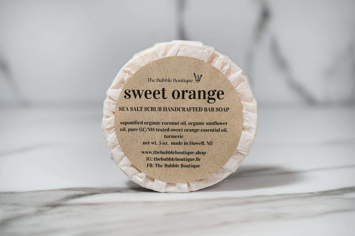 Sea Salt Scrub Bar Soap