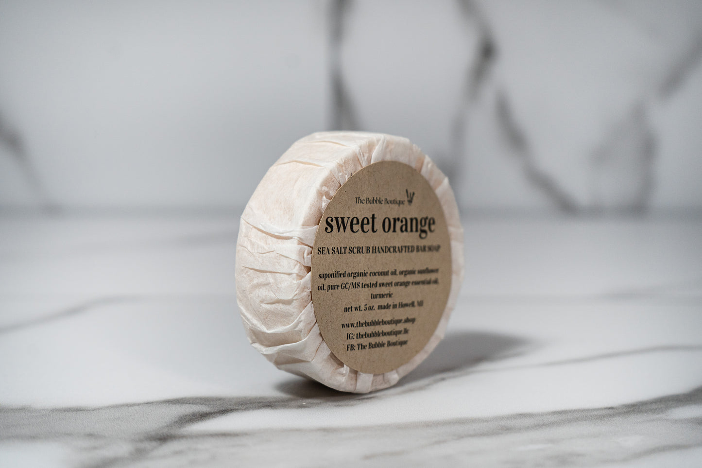Sea Salt Scrub Bar Soap