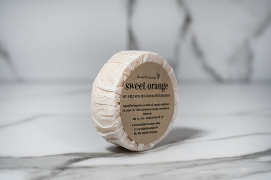 Sea Salt Scrub Bar Soap