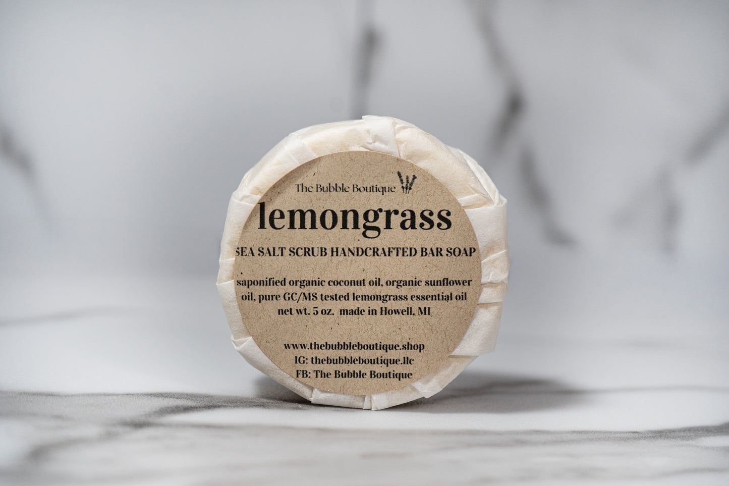 Sea Salt Scrub Bar Soap