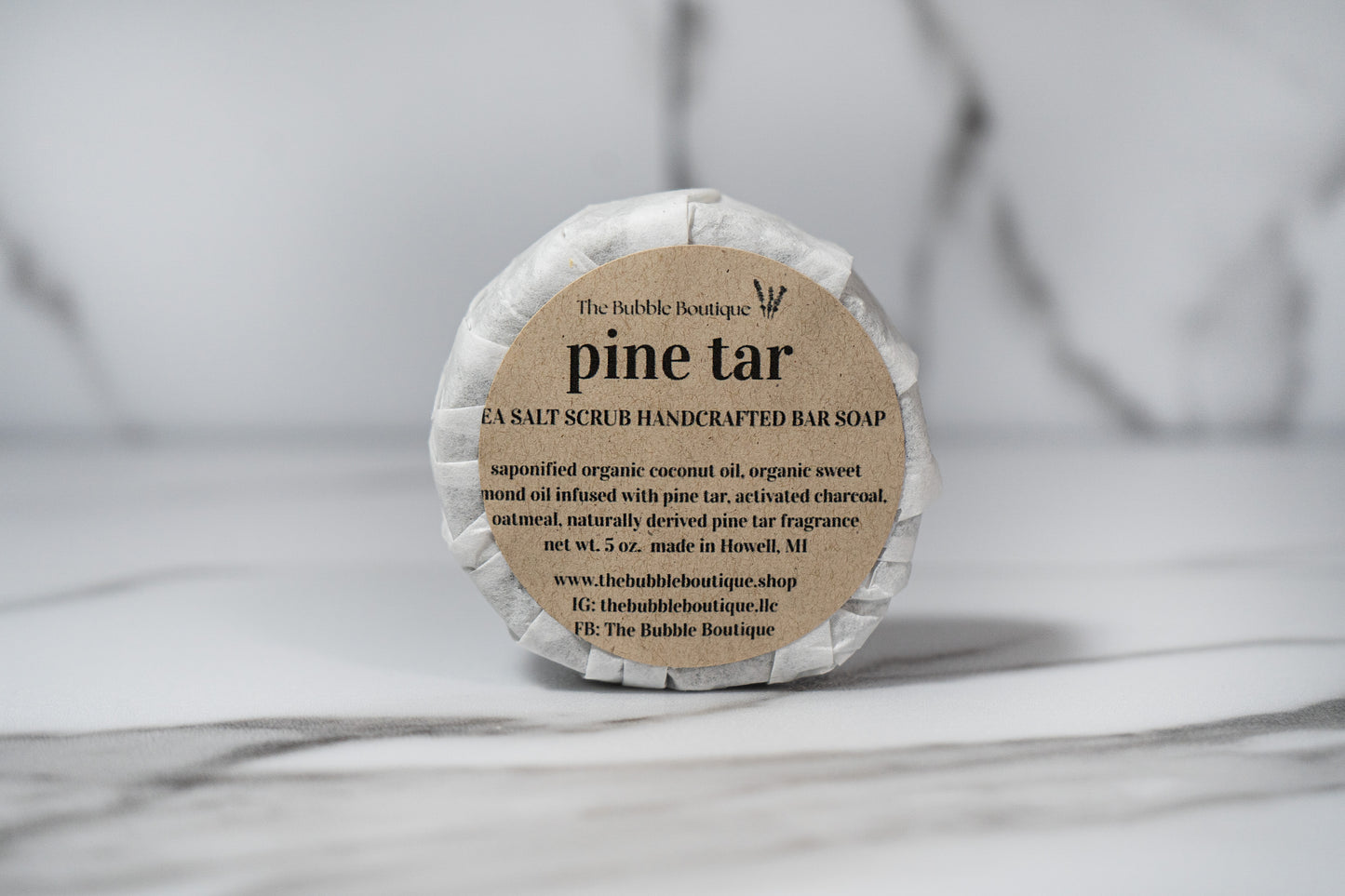 Sea Salt Scrub Bar Soap