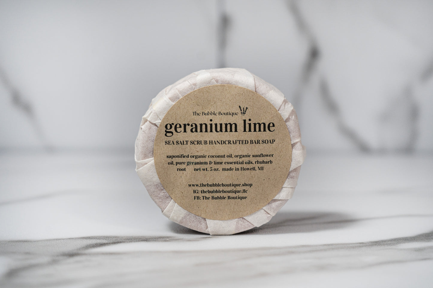 Sea Salt Scrub Bar Soap