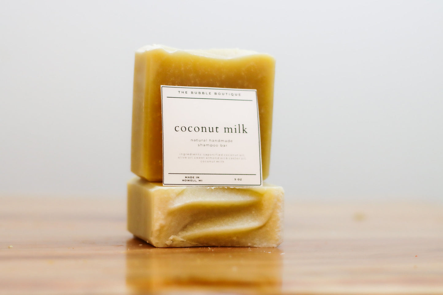 Coconut Milk Shampoo Bar