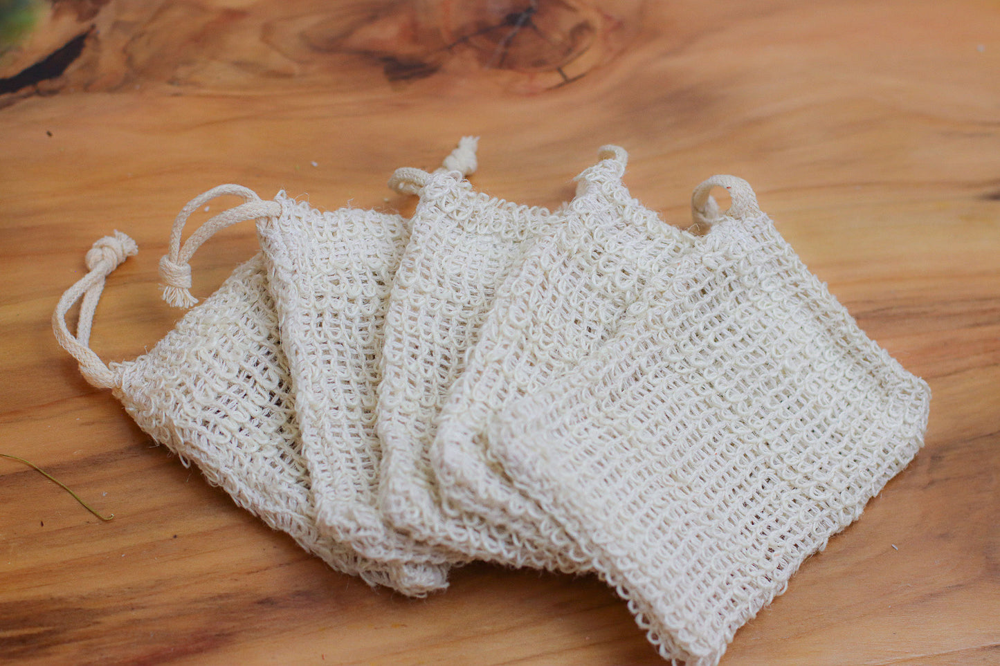 Sisal Soap Pouch