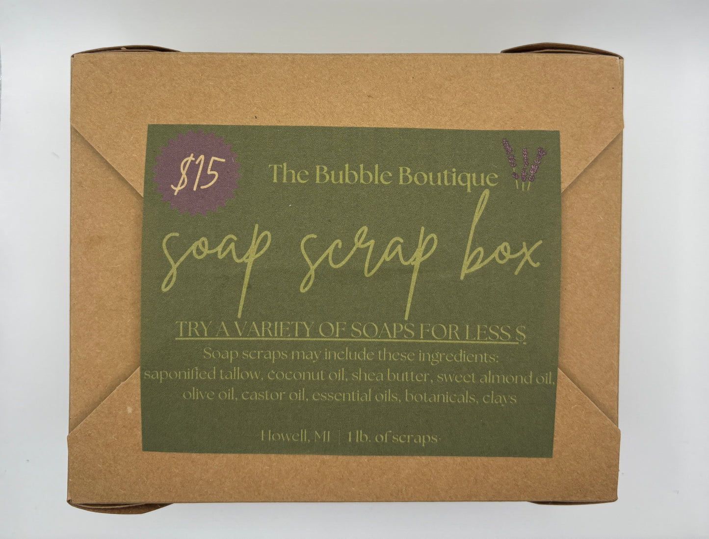 Soap Scrap Box
